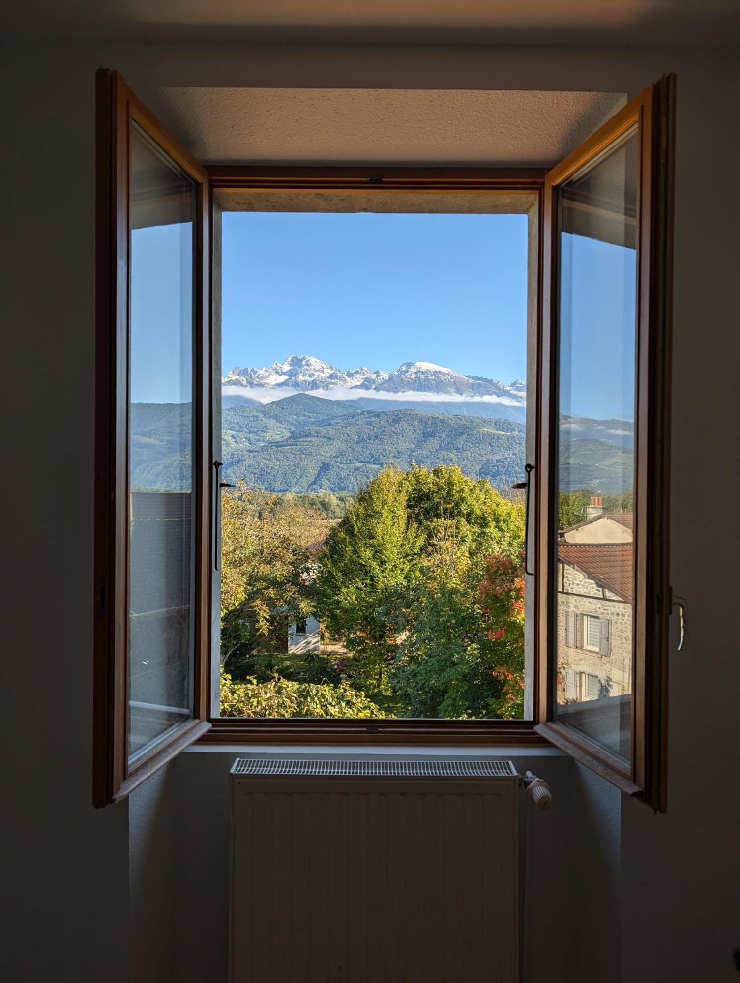 Appart 65M2 Avec 2 Chambres Dans Ferme Renovee - Parking Gratuit - Grande Vue Montagnes มงต์บอนโนแซงต์มาร์แตง ภายนอก รูปภาพ